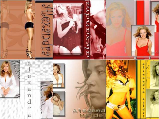 Product picture Alexandra Neldel computer wallpaper