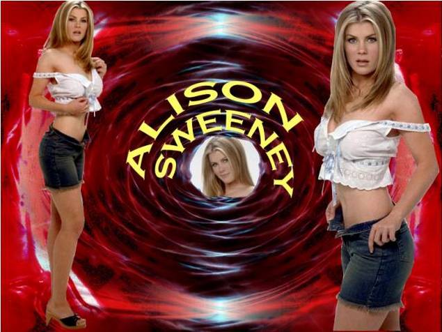 Product picture Alison Sweeney desktop Wallpaper