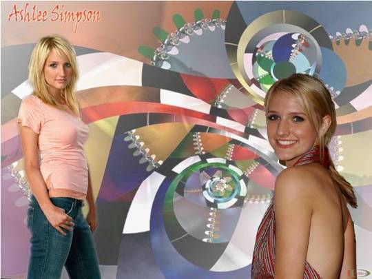 Product picture Ashley Simpson computer wallpaper