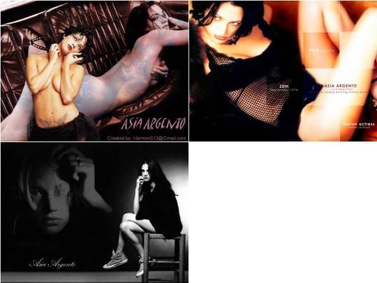 Product picture Asia Argento wallpaper