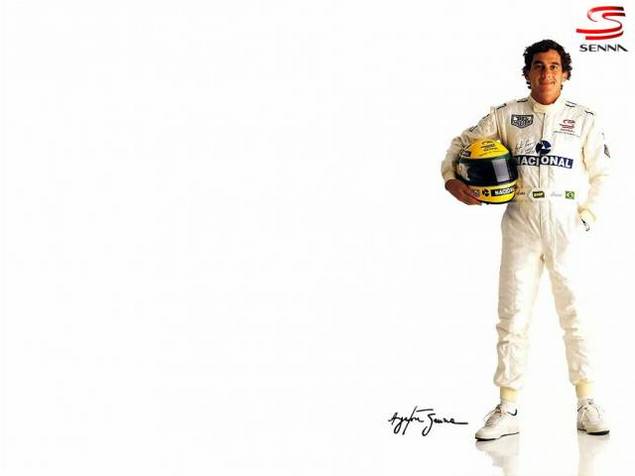 Product picture Ayrton Senna wallpaper