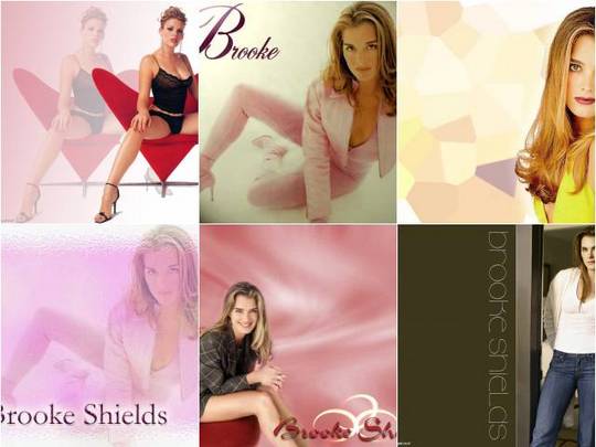 Product picture Brooke Shields desktop Wallpaper