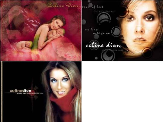 Product picture Celine Dion desktop Wallpaper