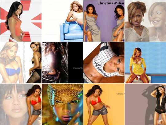 Product picture Christina Milian computer wallpaper