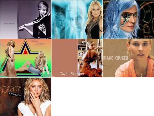 Product picture Diane Krueger desktop Wallpaper