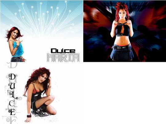 Product picture Dulce Maria wallpaper