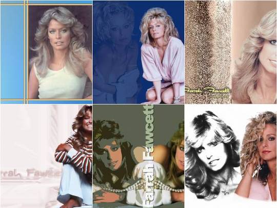 Product picture Farrah Fawcett desktop Wallpaper