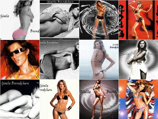Product picture Gisele Bundchen desktop Wallpaper
