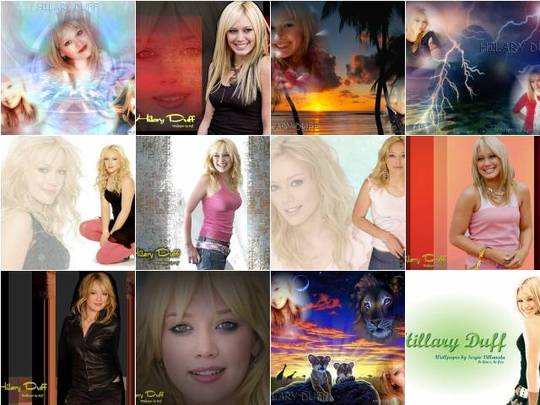 Product picture Hilary Duff wallpaper