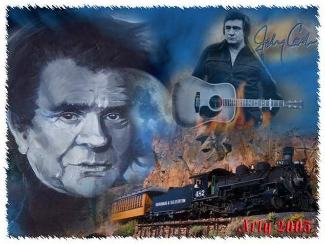 Product picture Johnny Cash desktop Wallpaper