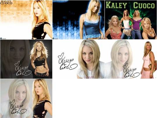 Product picture Kaley Cuoco desktop Wallpaper