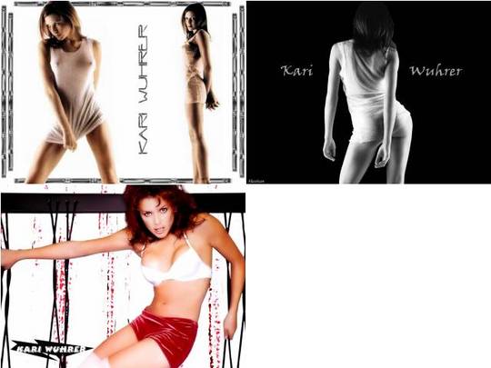 Product picture Kari Wuhrer desktop Wallpaper