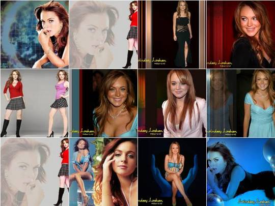 Product picture Lindsay Lohan desktop Wallpaper