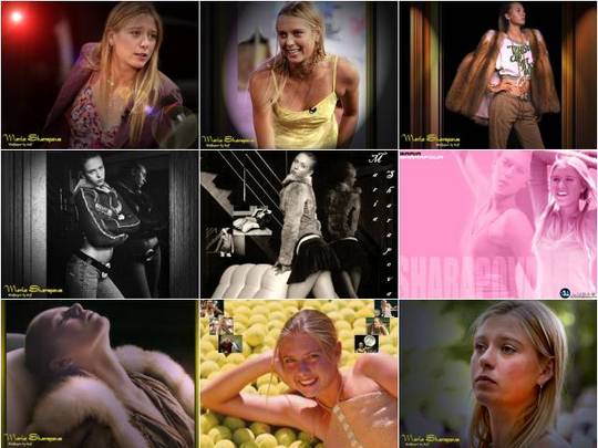 Product picture Maria Sharapova desktop Wallpaper