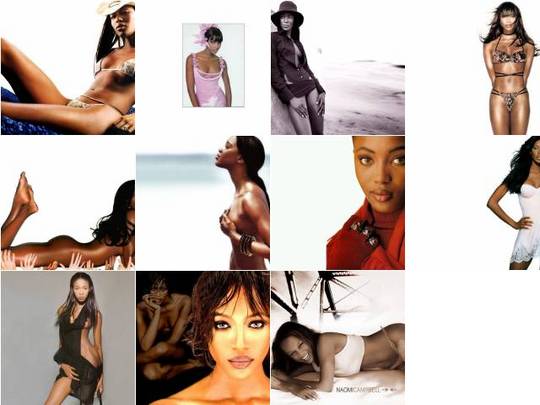 Product picture Naomi Campbell wallpaper