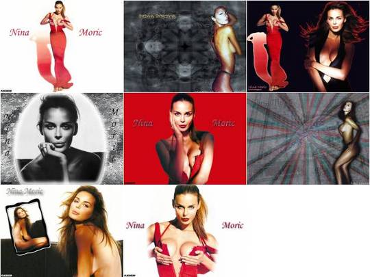 Product picture Nina Moric computer wallpaper