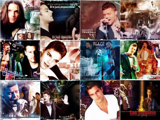 Product picture Ricky Martin computer wallpaper