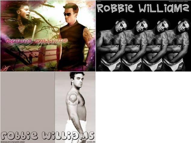 Product picture Robbie Williams computer wallpaper