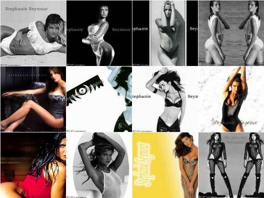 Product picture Stephanie Seymour desktop Wallpaper