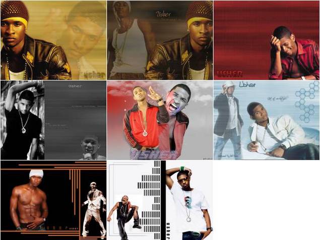 Product picture Usher desktop Wallpaper